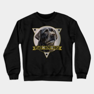 Black Labrador Retriever Crewneck Sweatshirt